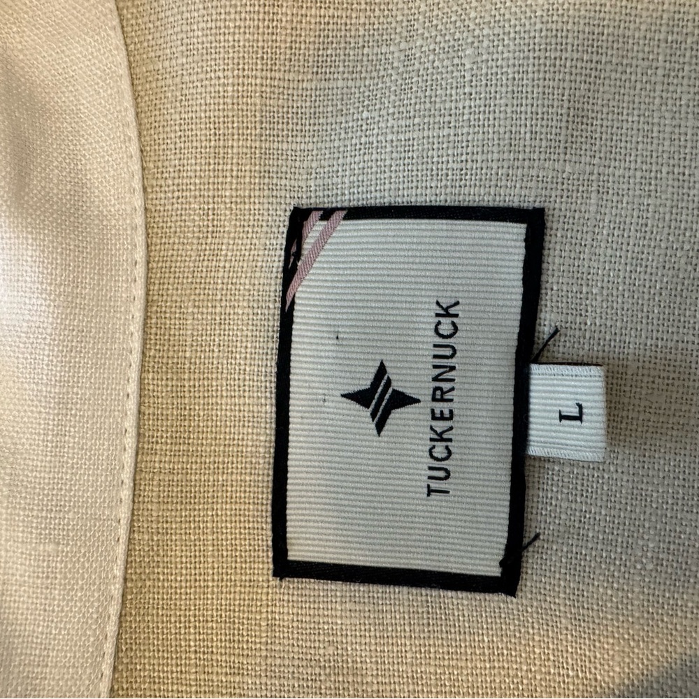 Tuckernuck Cream and White Tunic dress. Size L - Picture 6 of 7